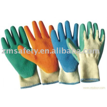 Palm Crinkle Latex Coated Gloves